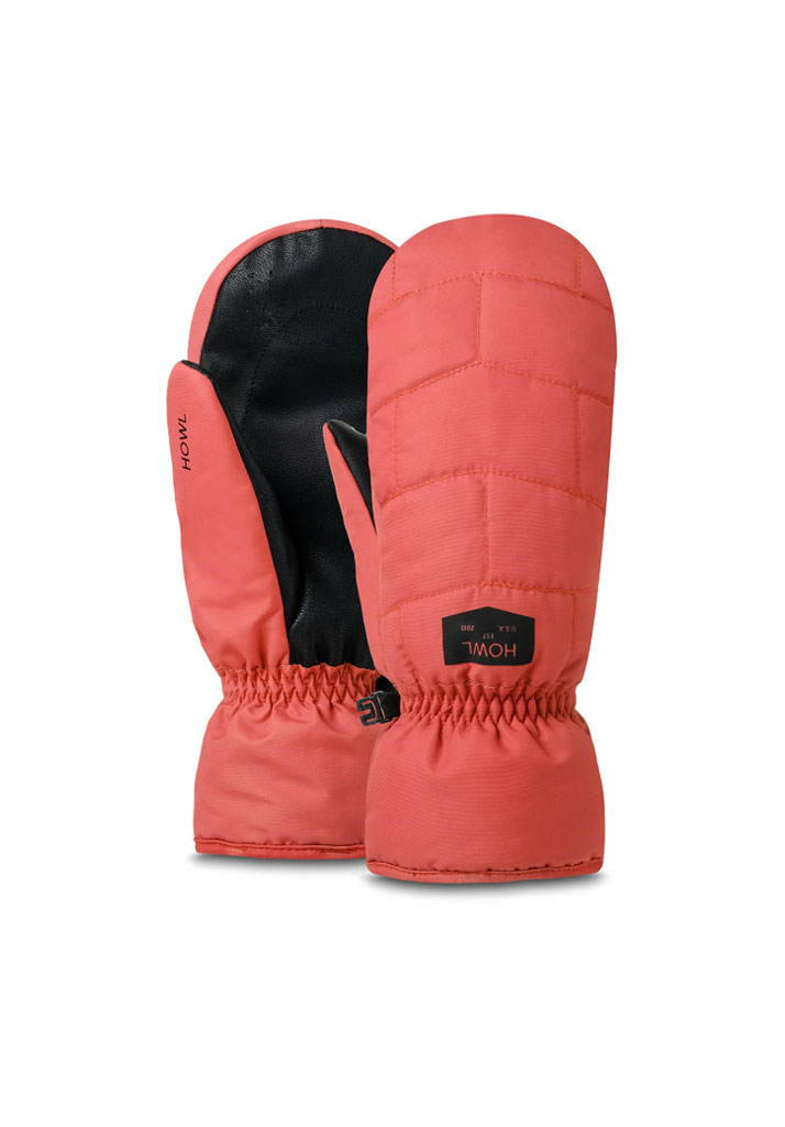 GUANTI SNOWBOARD HOWL DAILY MITT FADED RED L (Size L)