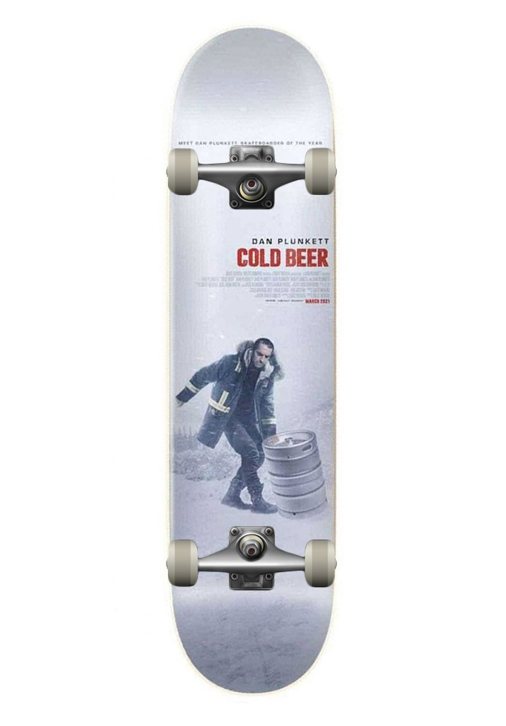 SKATE COMPLETO SKATE MENTAL PLUNKETT BEER 8.25"