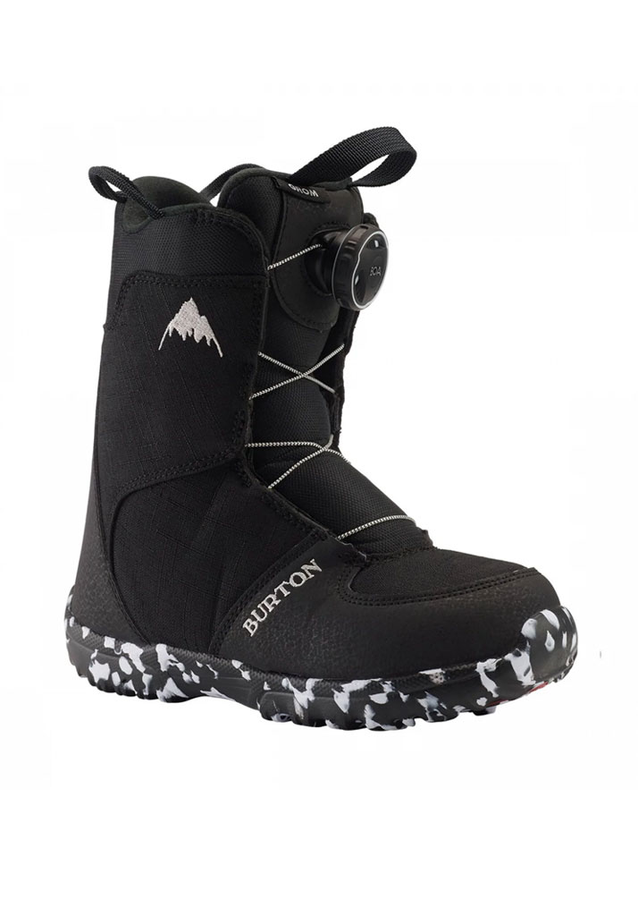 SCARPONI SNOWBOARD BURTON GROM BOA 2023 BLACK 30 1/2 (Size 30 1/2)