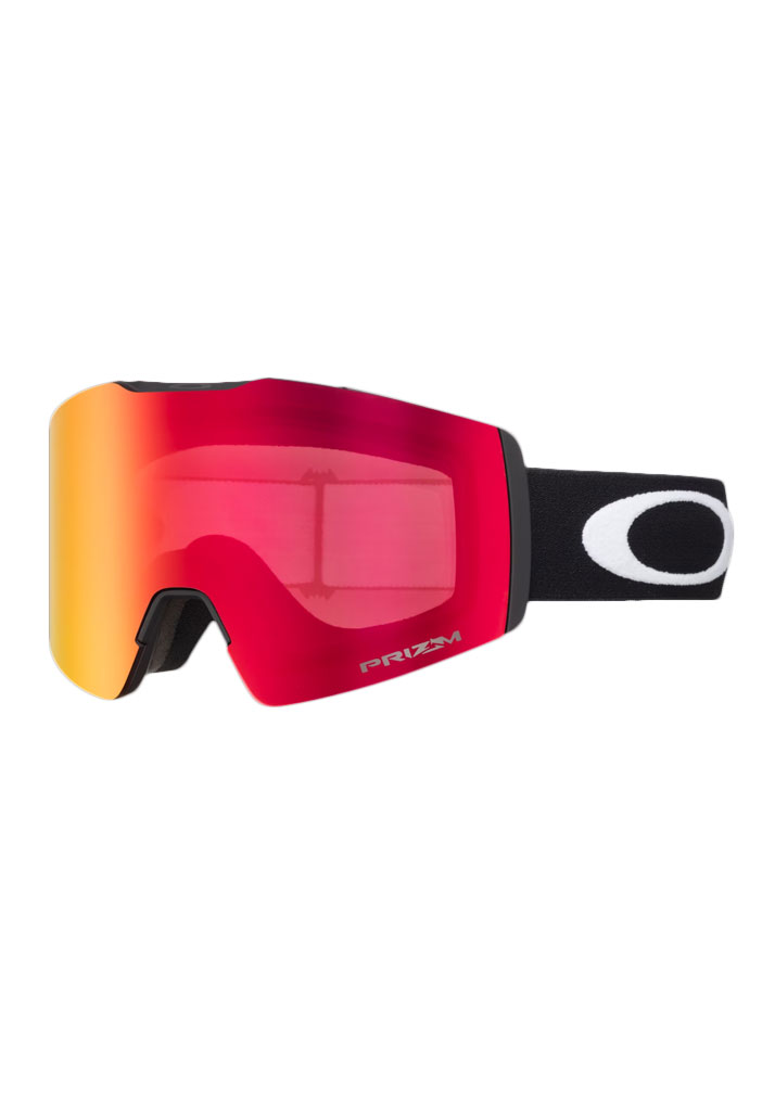 MASCHERA SNOWBOARD OAKLEY FALL LINE M MATTE BLACK PRIZM SNOW TORCH IRIDIUM