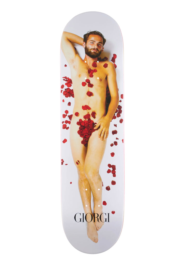 TAVOLA SKATE SKATE MENTAL GIORGI ROSES 8.25" + GRIP OMAGGIO U