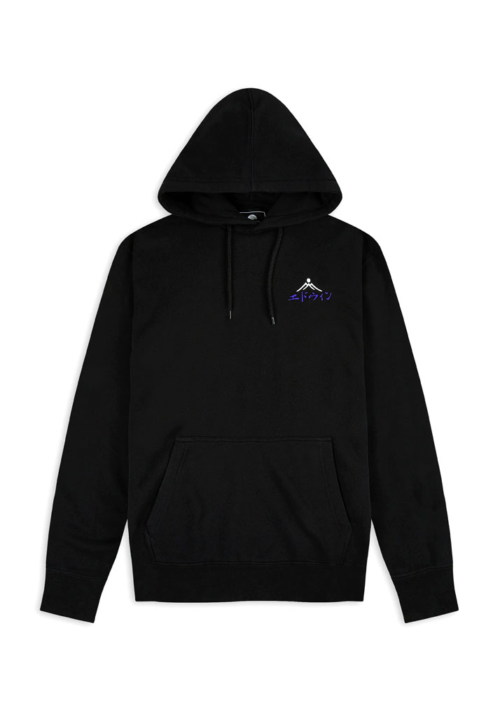 FELPA CAPPUCCIO EDWIN GOSHUIN II HOODIE SWEAT BLACK S (Size S)