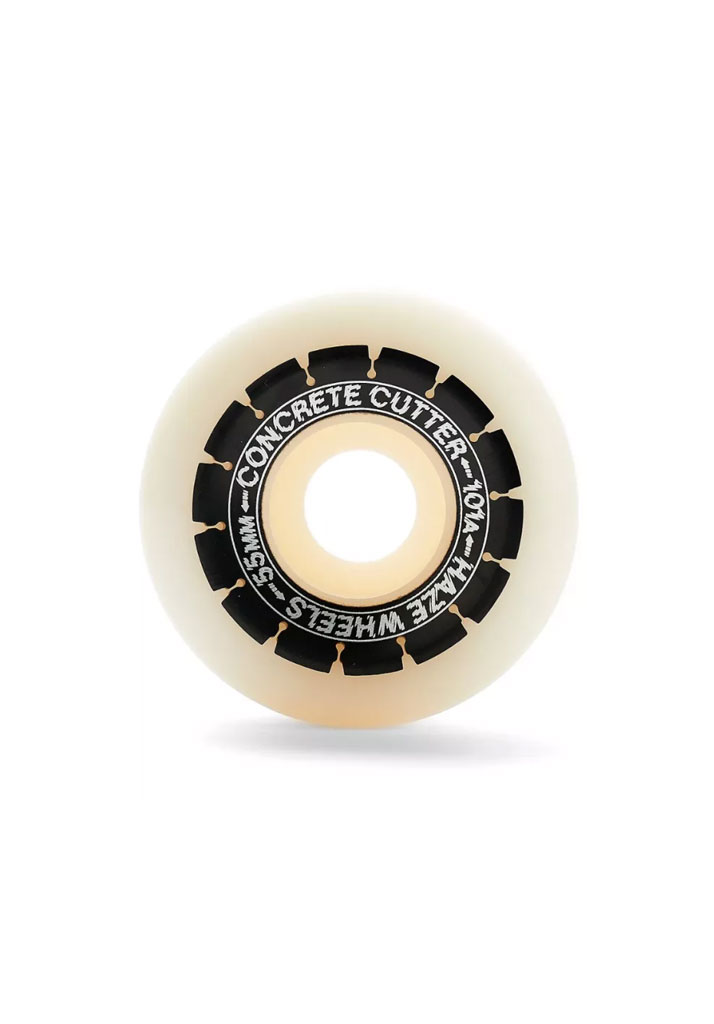RUOTE SKATE HAZE WHEELS CONCRETE CUTTER 55MM 101A