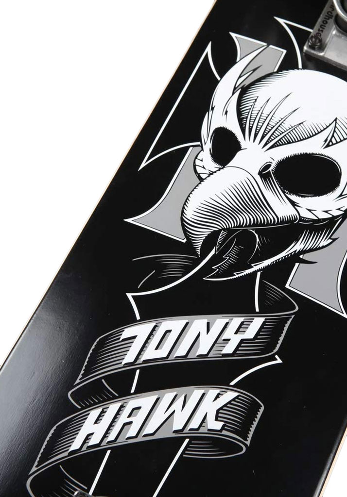 SKATE COMPLETO BIRDHOUSE COMPLETE STAGE 1 HAWK CREST 8.0" BLACK