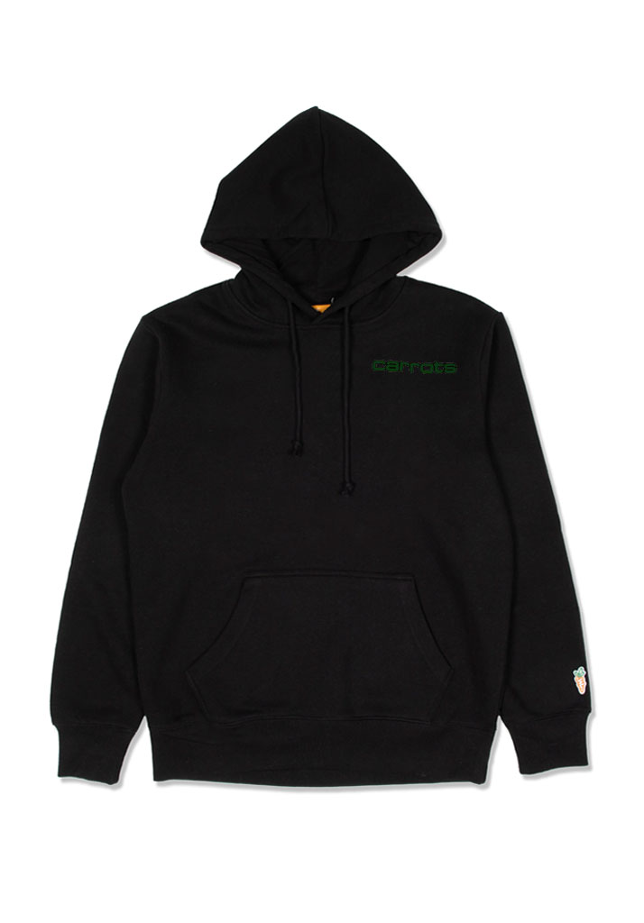 FELPA CAPPUCCIO CARROTS VIBRATION HOODIE BLACK S (Size S)