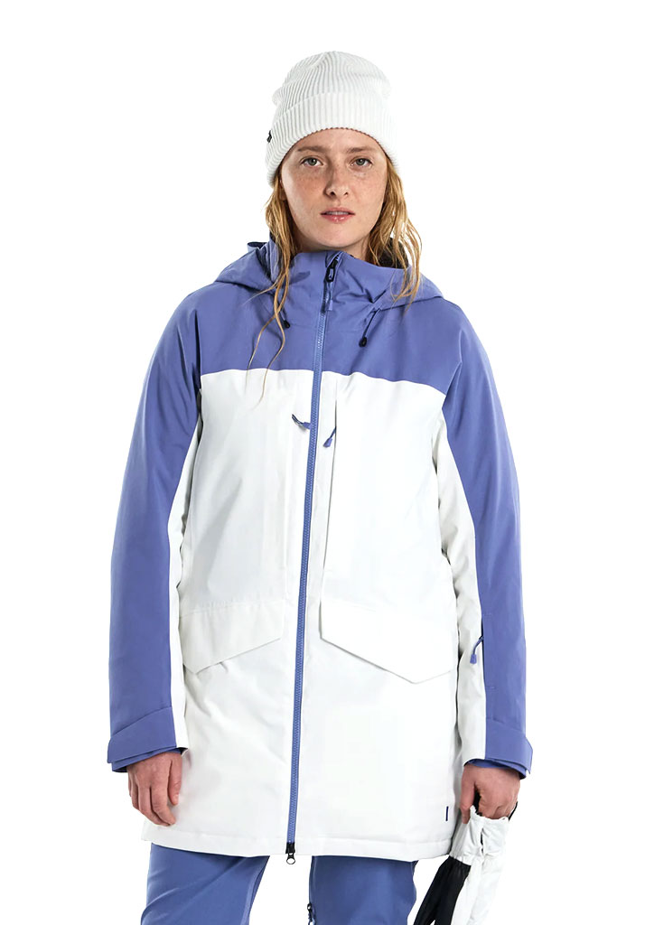 GIACCA SNOWBOARD BURTON PROWESS 2.0 2L JACKET SLATE BLUE STOUT WHITE M (Size M)