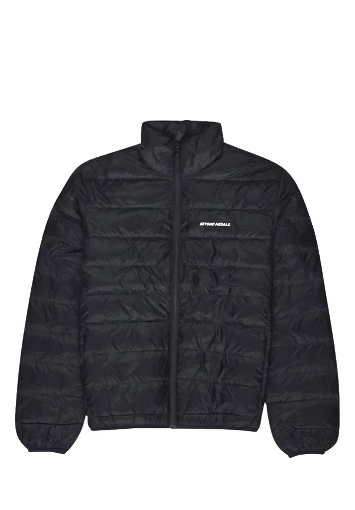 GIACCA SNOWBOARD BEYOND MEDALS PACKABLE DOWN JACKET BLACK S (Size S)