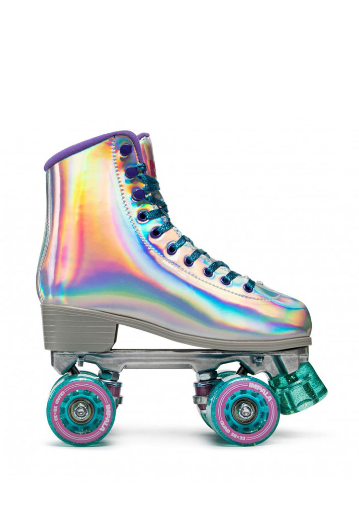 PATTINI IMPALA QUAD SKATE HOLOGRAPHIC 34 (Size 34)