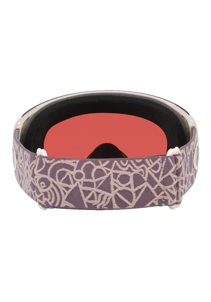 MASCHERA SNOWBOARD OAKLEY FLIGHT DECK M FIGURES TOADSTOOL PRIZM SNOW ARGON IRIDIUM