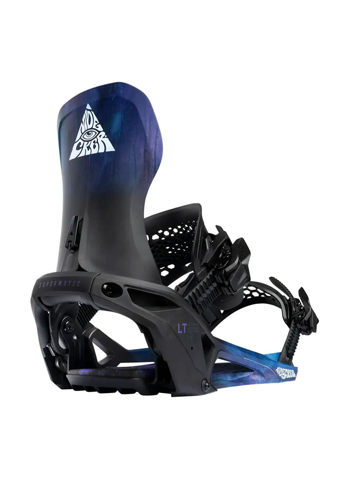 ATTACCHI SNOWBOARD NIDECKER LT SUPERMATIC 2026 BIO BLACK L (Size L)