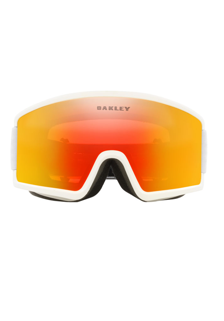 MASCHERA SNOWBOARD OAKLEY TARGET LINE L MATTE WHITE FIRE IRIDIUM U