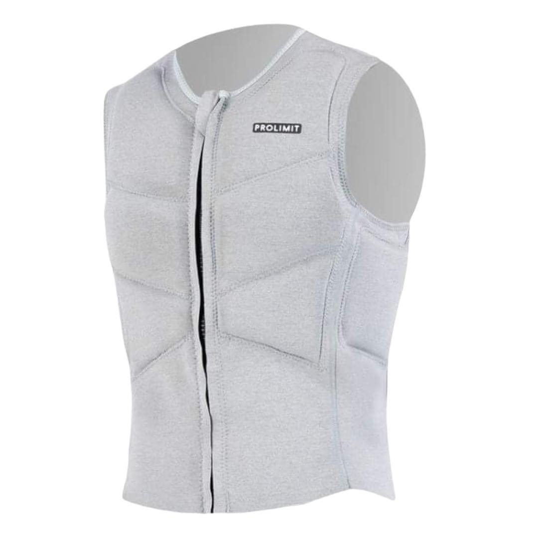 Prolimit Mercury Stretch Vest Half Padded Frontzip (M, MISTY GREY)