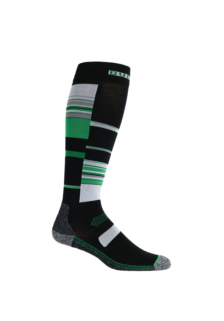 CALZE SNOWBOARD BURTON PRFRMNC UL SK CLOVER GREEN STRIPES L (Size L)