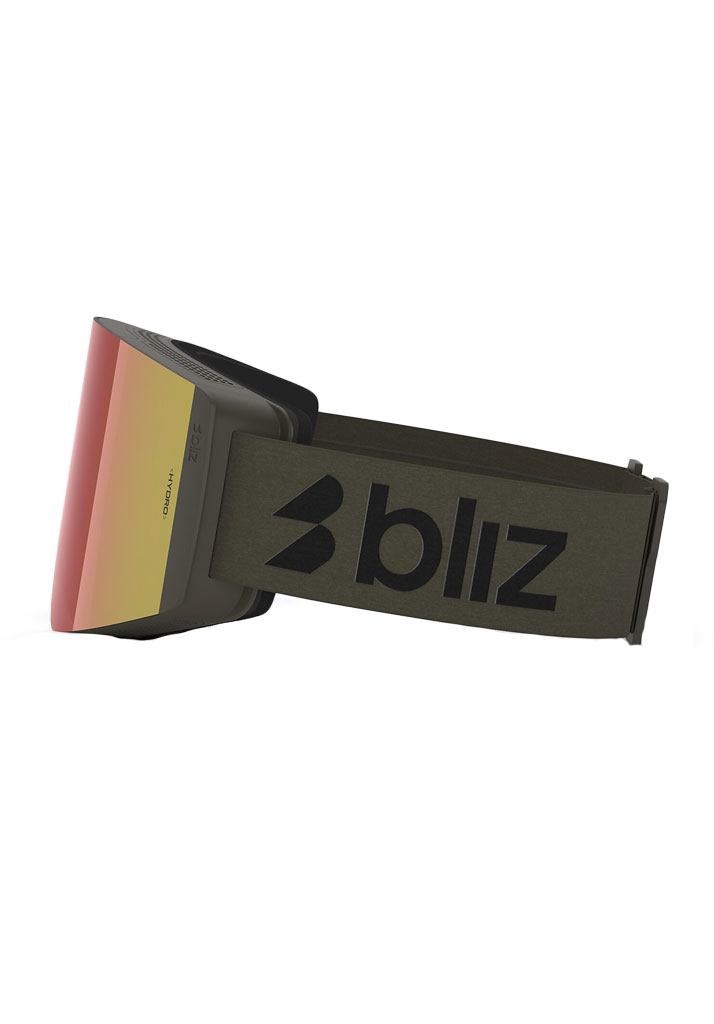 MASCHERA SNOWBOARD BLIZ G003 MATTE CAMO GREEN BROWN RED MULTICOLOR