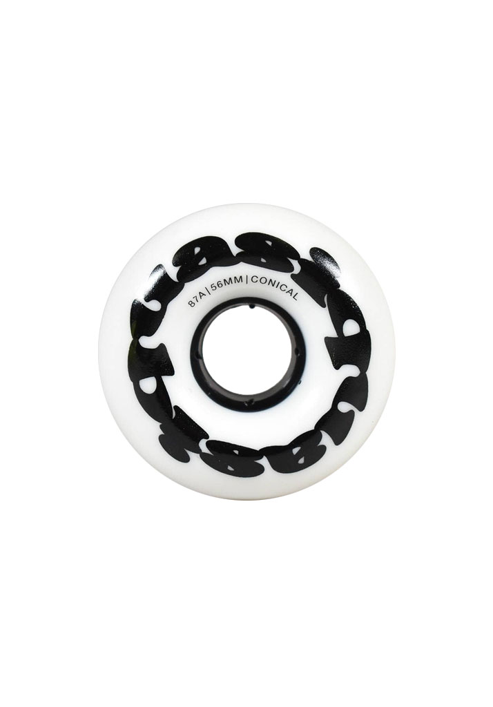 RUOTE SKATE QUASI SKATEBOARDS STONER WHEEL 56mm WHITE U