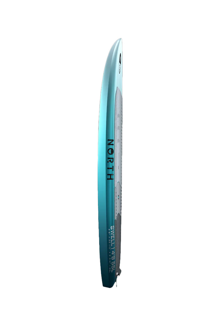TAVOLA HYDROFOIL WING NORTH KITEBOARDING SWELL FOIL BOARD 2025 629 MARINE GREEN 4.10 inch (Size 4.10 inch)