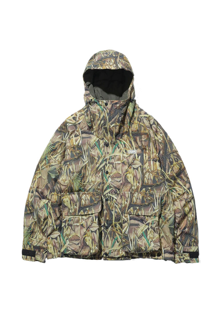 GIACCA X-LARGE HOODED PUFFER JACKET CAMO M (Size M)