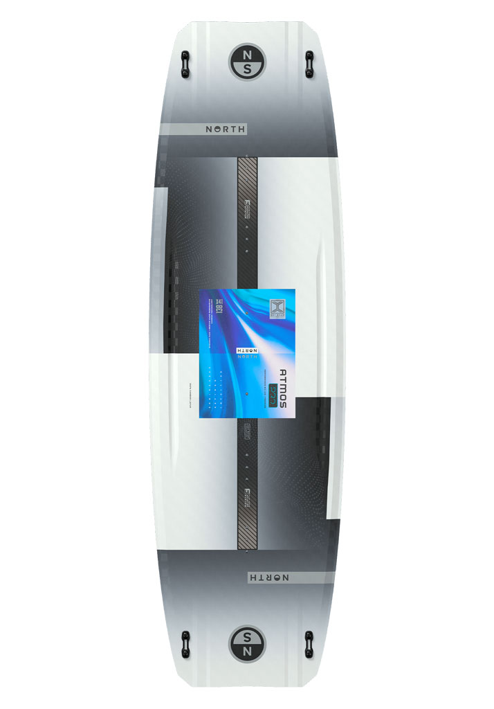 TAVOLA TWIN KITE NORTH KITEBOARDING ATMOS PRO TT BOARD 2025 100 WHITE 141cm (Taglia 141cm)