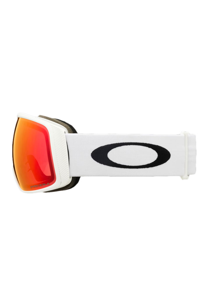 MASCHERA SNOWBOARD OAKLEY FLIGHT TRACKER L MATTE WHITE PRIZM SNOW TORCH IRIDIUM