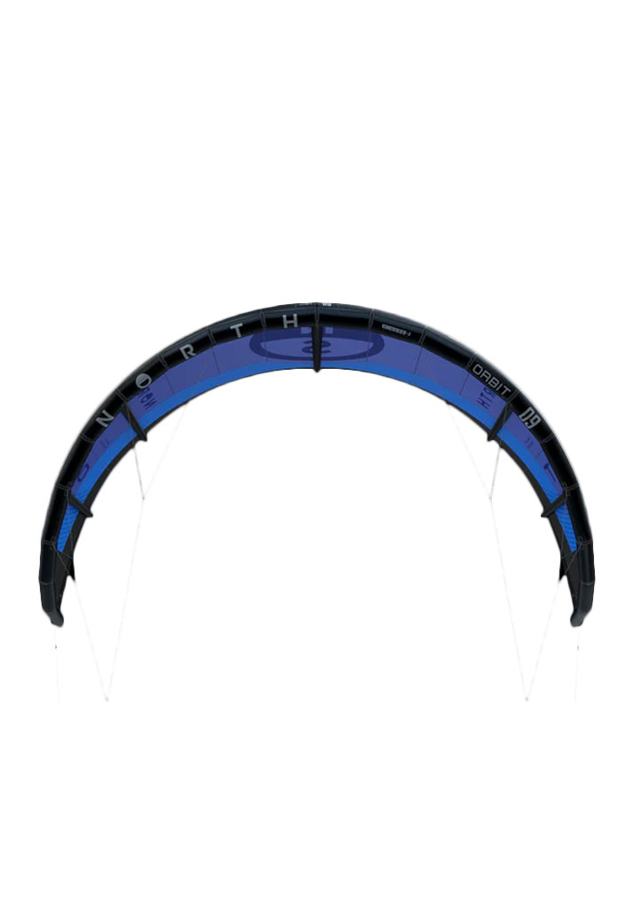 VELA KITESURF NORTH KITEBOARDING ORBIT KITE 2025 475 PACIFIC BLUE 8m (Size 8m)