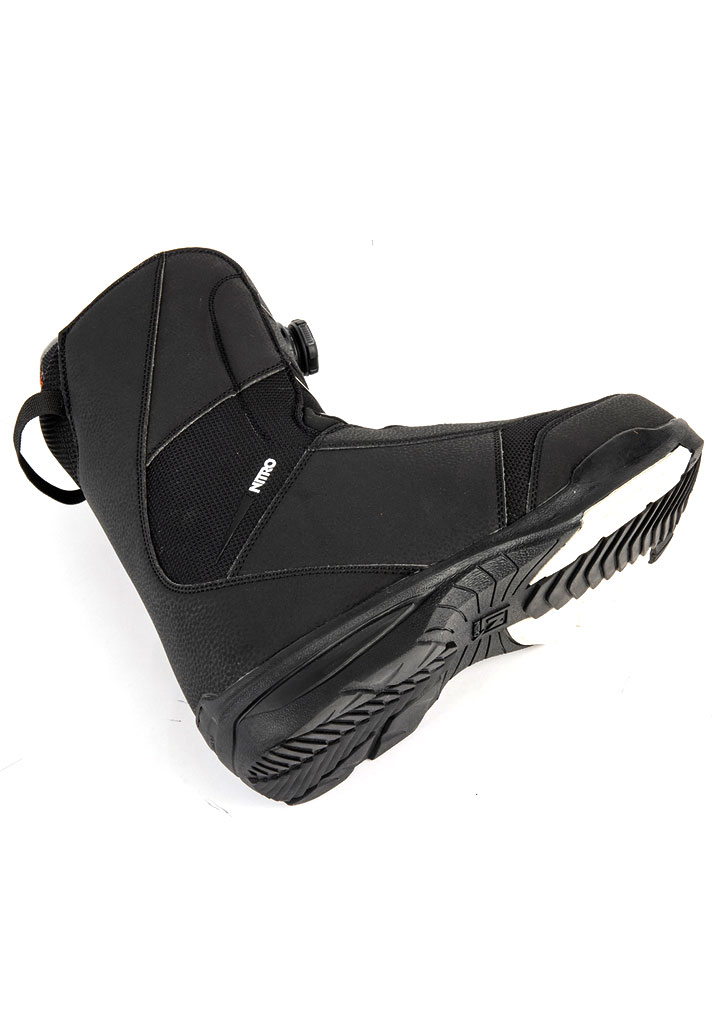 SCARPONI SNOWBOARD NITRO TANGENT BOA 2024 BLACK 48 (Taglia 48)