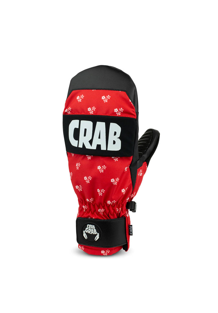 GUANTI SNOWBOARD CRAB GRAB PUNCH MITT LITTLE FLOWERS XL (Size XL)