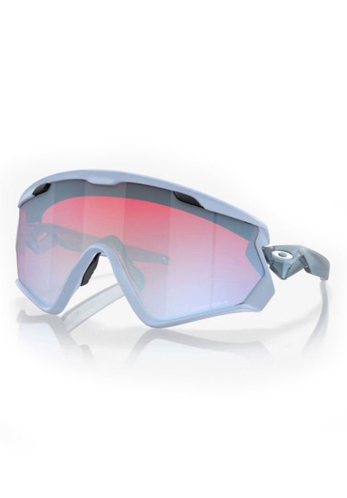 OCCHIALI OAKLEY WIND JACKET 2.0 MATTE TRANS STONEWASH PRIZM SNOW SAPPHIRE U