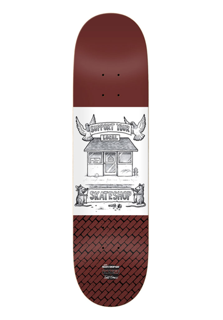 TAVOLA SKATE DELUXE DLXSF SKATE SHOP DAY DECK 8.5"