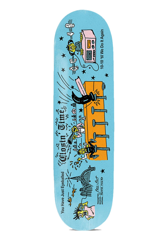 TAVOLA SKATE PASS~PORT CLOSIN TIME 8.25" UNICO U