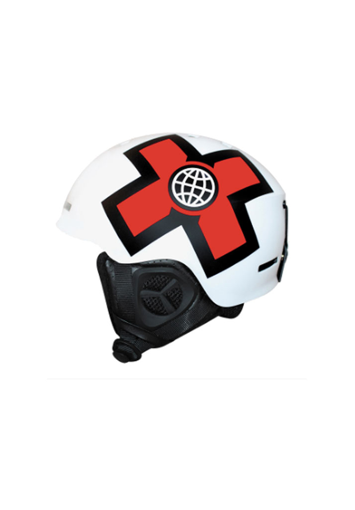 CASCO SNOWBOARD PROSURF X-GAMES WHITE RED S (Size S)