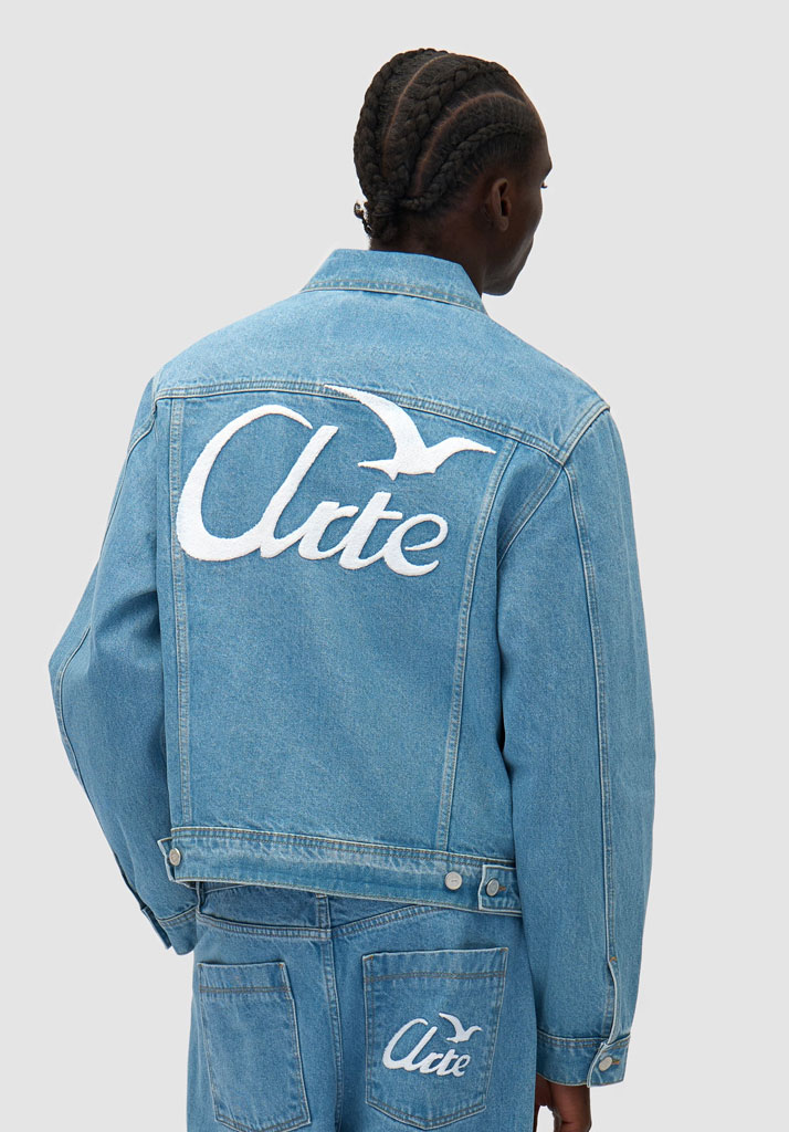 GIACCA ARTE ANTWERP BIRD BACK JACKET BLEACHED S (Size S)