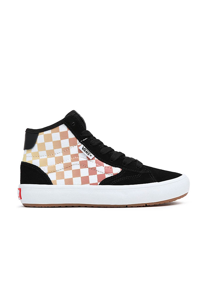 SCARPE SKATE VANS LITTLE LIZZIE CHECKERBOARD BLACK MULTI 27 (Size 27)