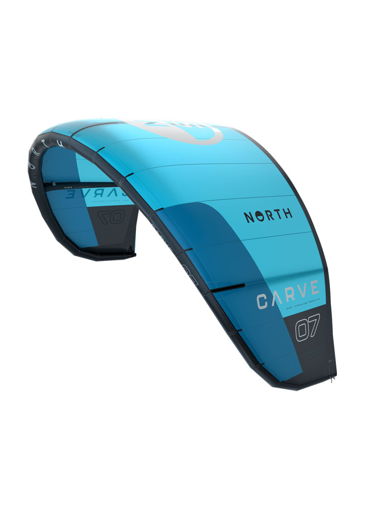 VELA KITESURF NORTH KITEBOARDING CARVE KITE 2024 415 TURQUOISE 9m (Size 9m)