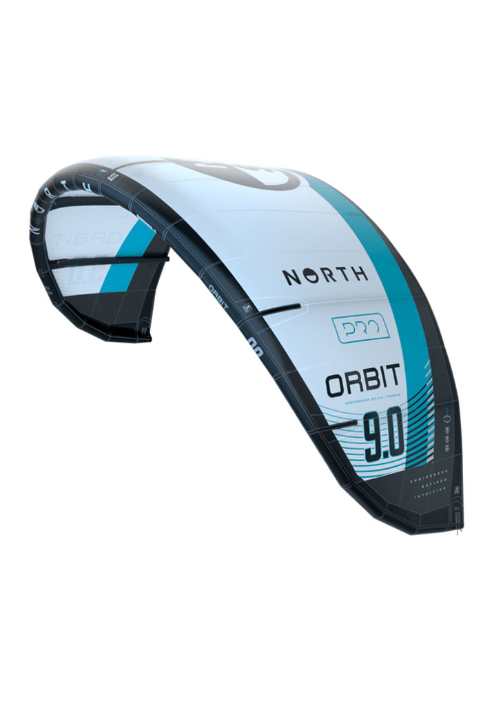 VELA KITESURF NORTH KITEBOARDING ORBIT PRO KITE 2025 100 WHITE 8,1m (Size 8,1m)