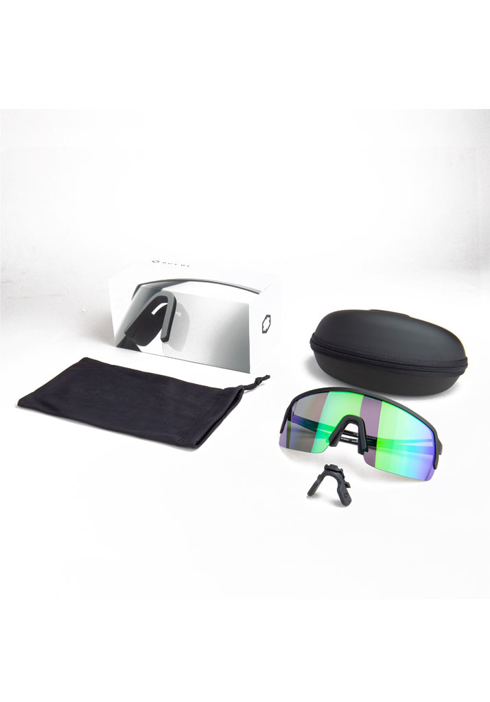 OCCHIALI OUT OF PIUMA BLACK MEDIUM THE ONE QUARZO U