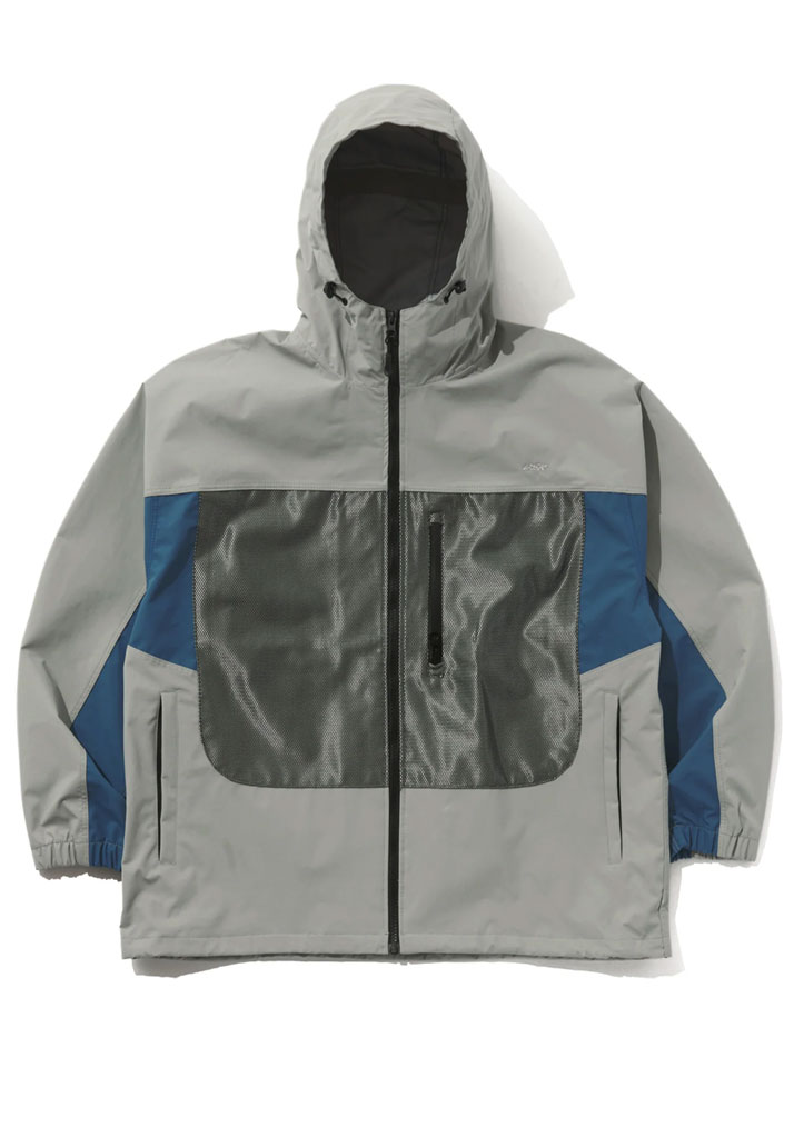 GIACCA SNOWBOARD BSRABBIT WORK MESH BOX 3L HOODED JACKET CEMENT L (Size L)