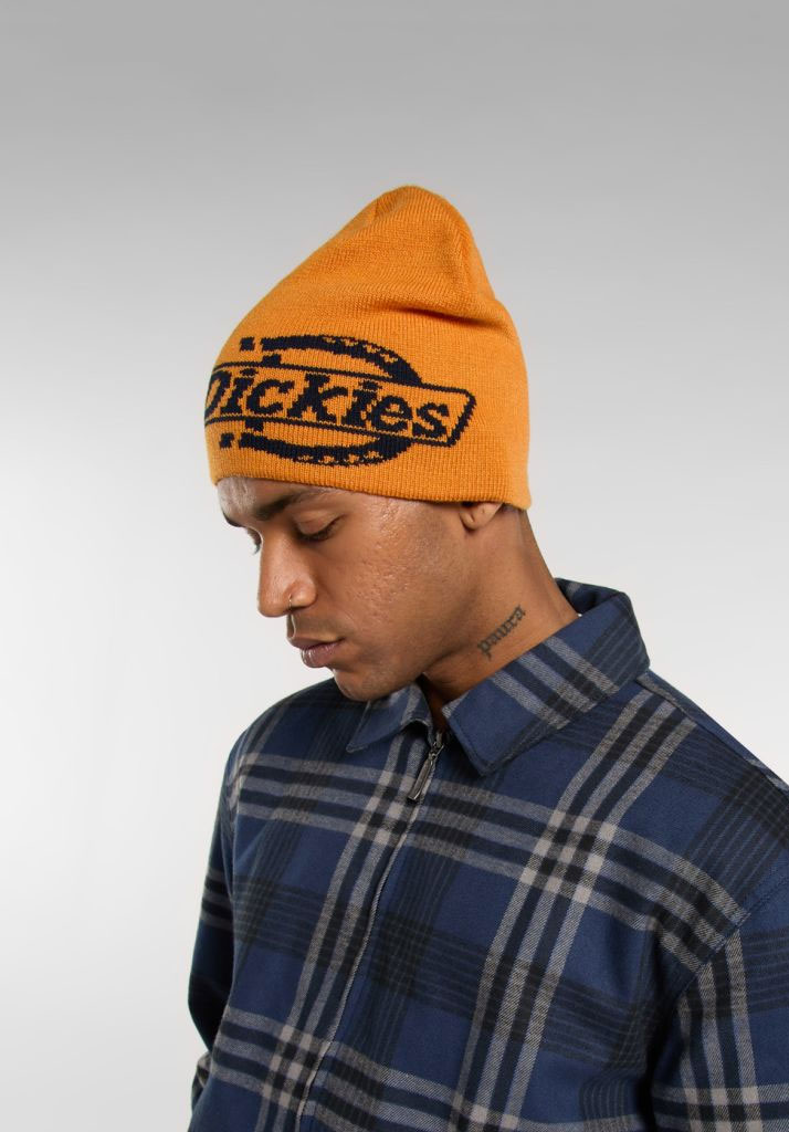 BERRETTA DICKIES SUMMERDALE LOGO BEANIE AUTUMN MAPLE