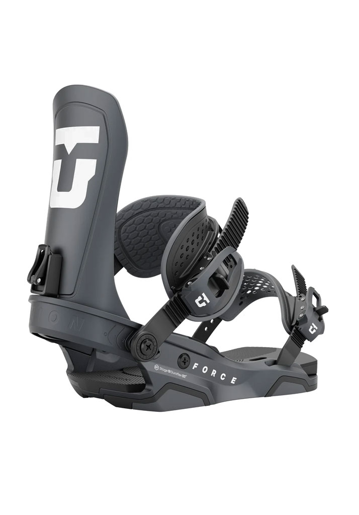 ATTACCHI SNOWBOARD UNION FORCE (TEAM HB) 2025 GUNMETAL M (Taglia M)