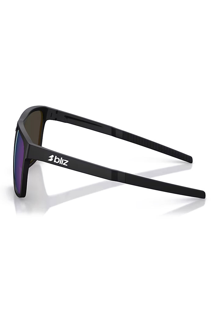 OCCHIALI BLIZ A001 MATTE BLACK GREY BLUE MIRROR