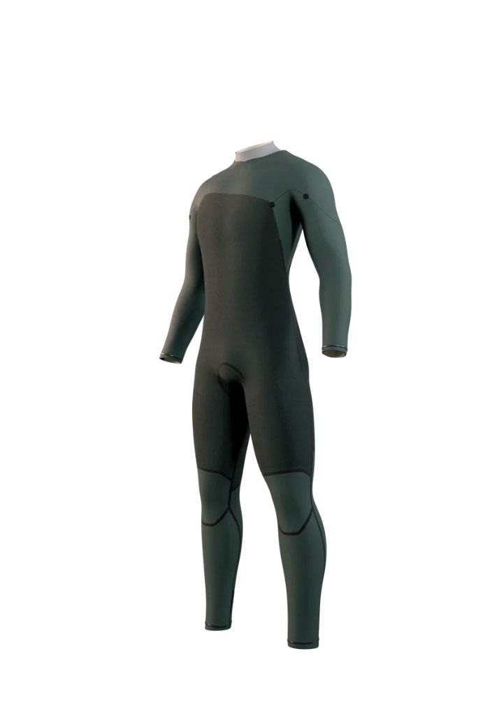 MUTA NEOPRENE MYSTIC MOTION FULLSUIT 5/3MM FZIP 902 BLACK SAND M (Size M)