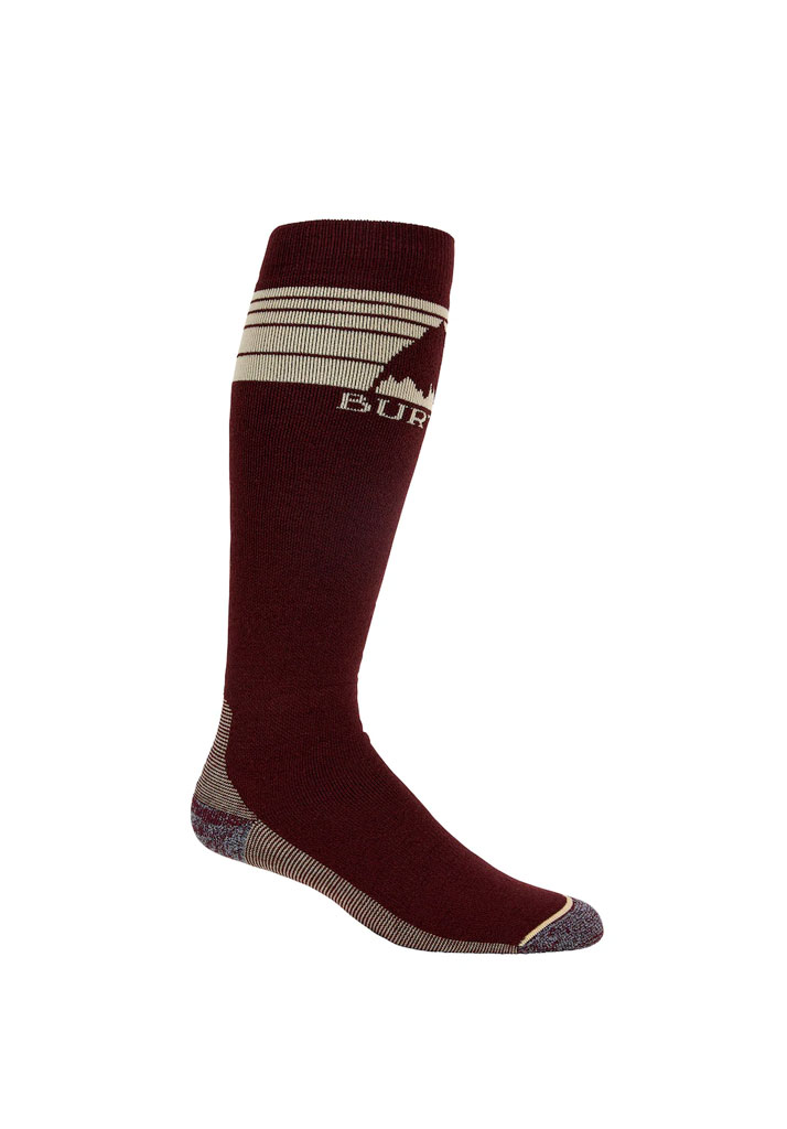 CALZE SNOWBOARD BURTON MIDWEIGHT EMBLEM SOCKS ALMANDINE L (Size L)