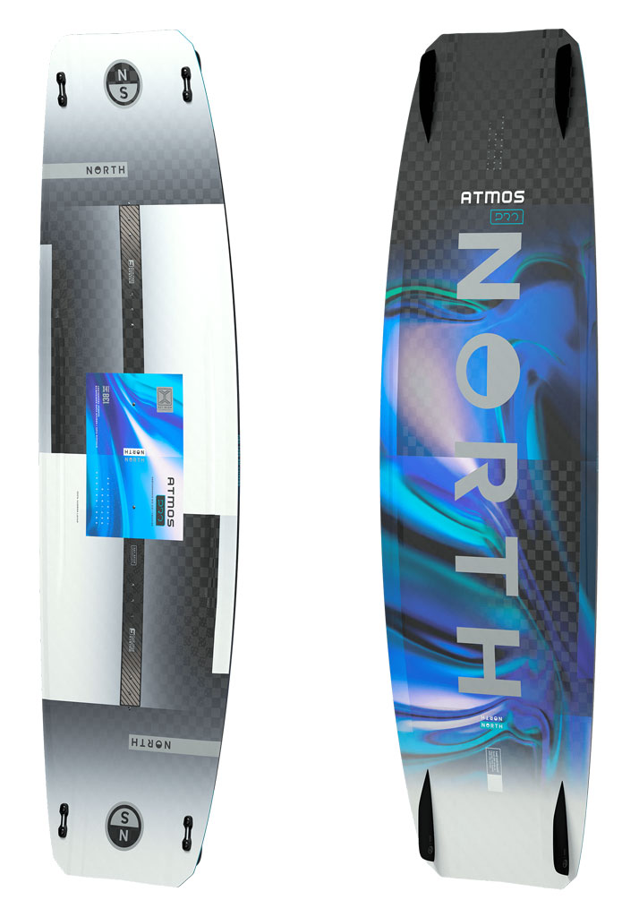 TAVOLA TWIN KITE NORTH KITEBOARDING ATMOS PRO TT BOARD 2025 100 WHITE 136cm (Taglia 136cm)