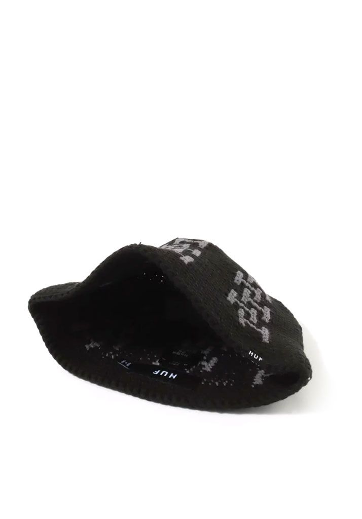 BERRETTA HUF CHAIN LINK KNIT HAT BLACK L-XL (Size L-XL)