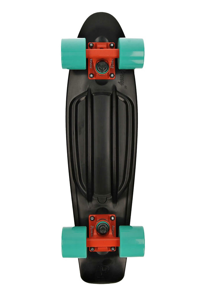 CRUISER PENNY CRUISER 22" BRIGHT LIGHT BLACK TURQUOISE U