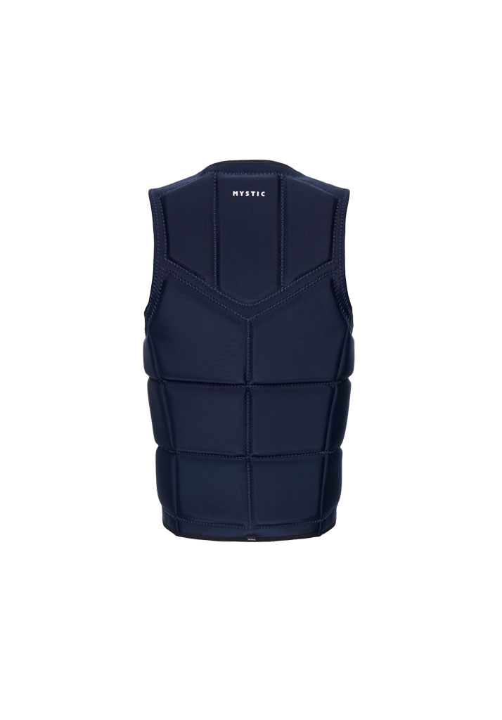 IMPACT WAKE MYSTIC BRAND IMPACT VEST FZIP WAKE 410 NAVY M (Size M)