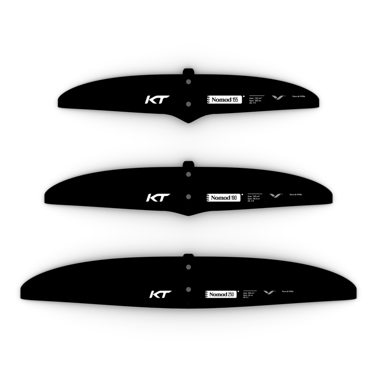 KT Nomad Back Wing - Size : 155