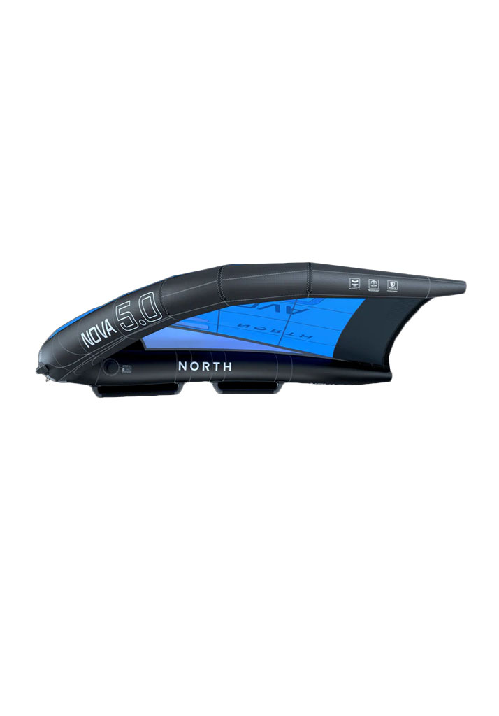 VELA WING NORTH KITEBOARDING NOVA WING 2025 475 PACIFIC BLUE 4,8m (Size 4,8m)