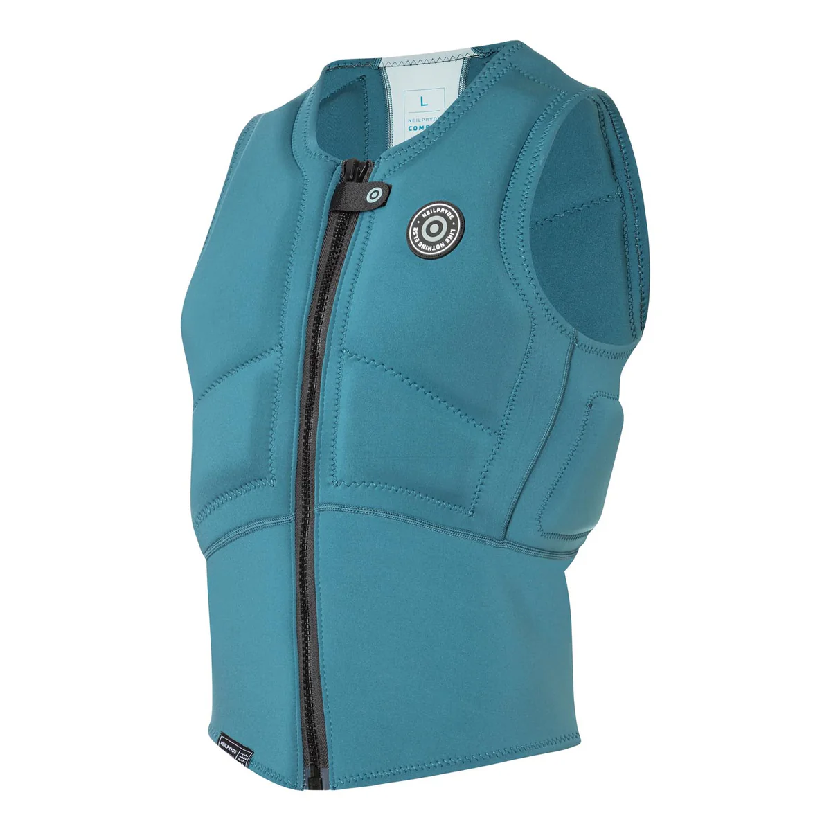 Neil Pryde Combat Impact HS FZ Vest Men - "Color: C2 Petrol / Light grey-blue","Size: XL"