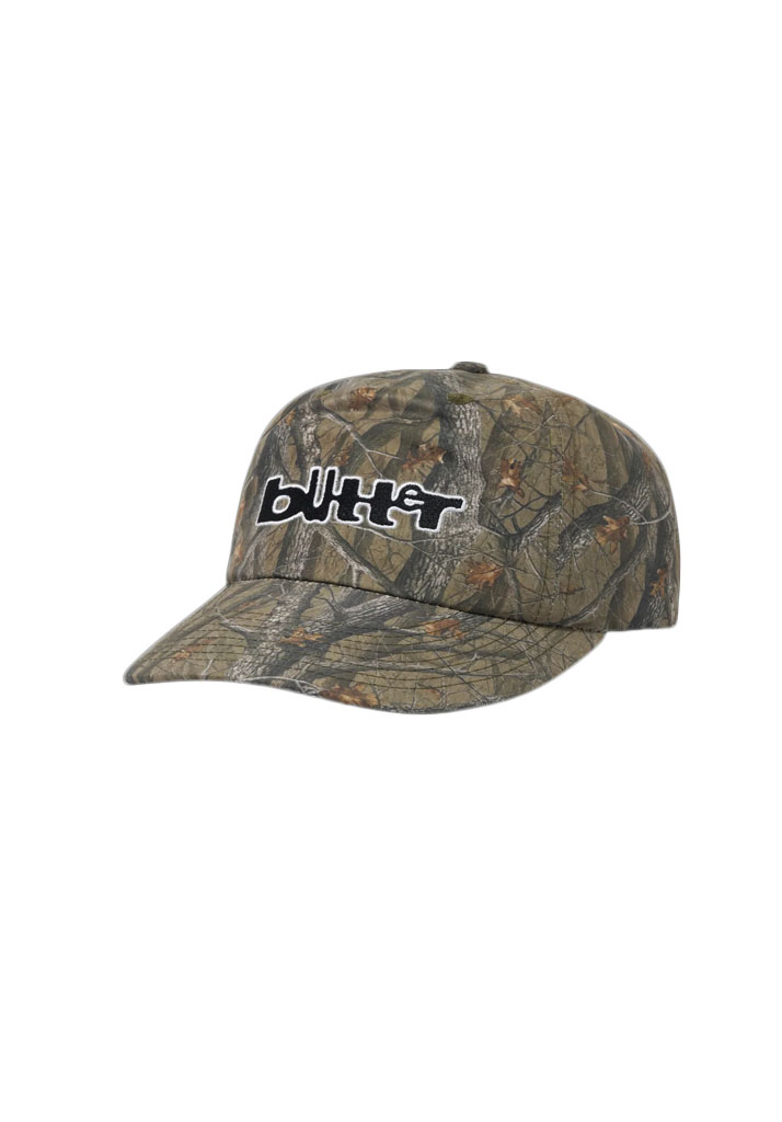 CAPPELLO BUTTER GOODS WARPED 5 PANEL CAP FOREST CAMO U