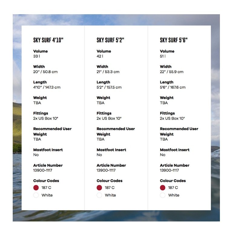 Fanatic Sky Surf Foil Edition (UNICOLOR, 4'10)